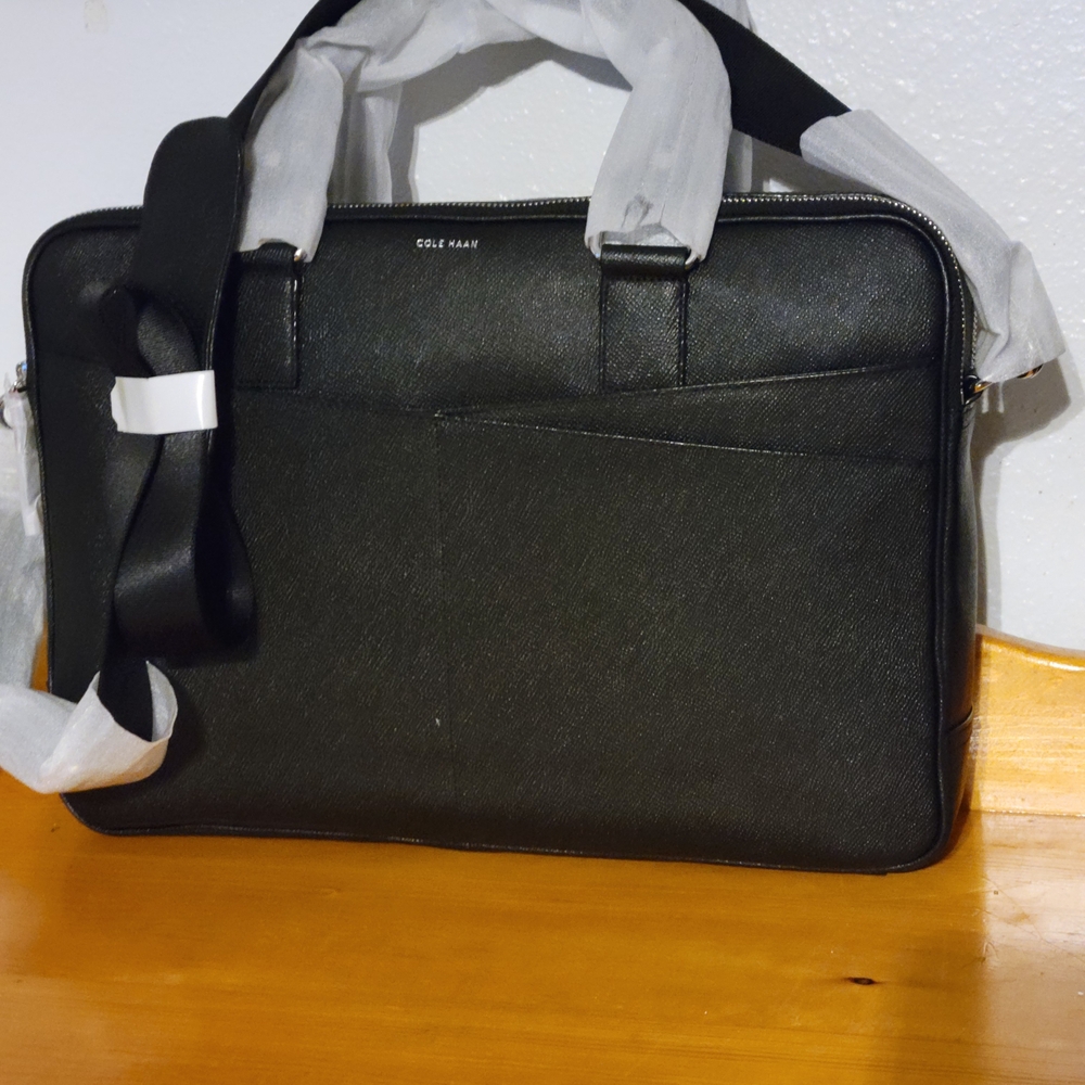 Cole Haan Black Attache